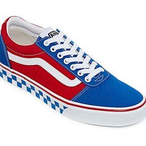 Vans -Ward -Off the Wall - Americana Skake Shoe Red White and Blue Size 8.5